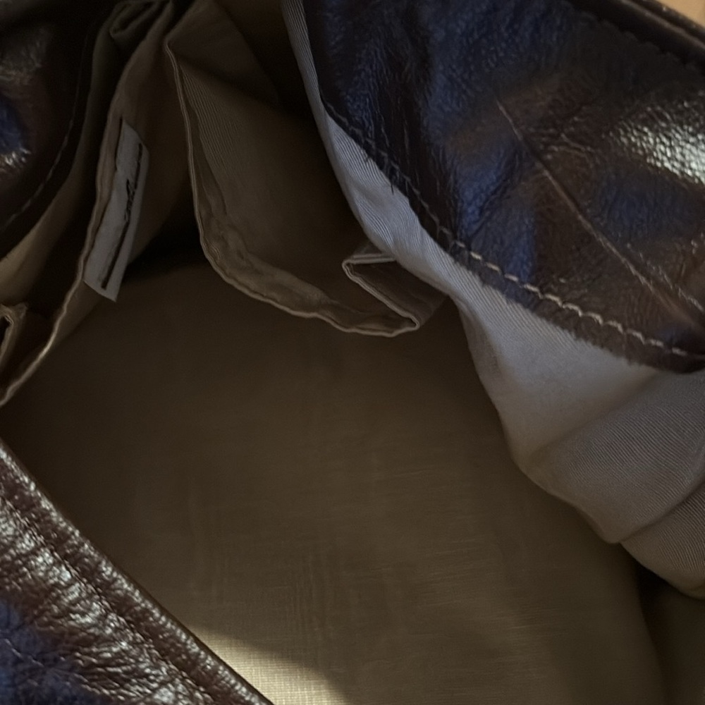 Pony up brand Brown Leather Women's Bag - Picture 10 of 10
